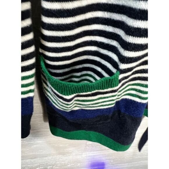 Banana Republic Stripe Open Cardigan with Belt‎ Small - Picture 5 of 6